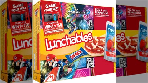 lunchable sweepstakes|Nintendo And Lunchables Are Giving Away Nintendo .